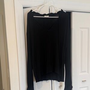 Chic Black Women's Blouse